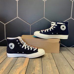 New Converse Chuck Taylor 70 High Red Blue Black Sneaker